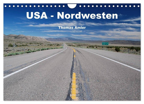 USA - Nordwesten (Wandkalender 2027 DIN A4 quer), CALVENDO Monatskalender