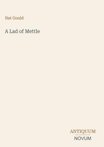 A Lad of Mettle