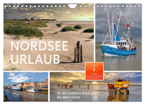 Nordsee-Urlaub (Wandkalender 2027 DIN A4 quer), CALVENDO Monatskalender