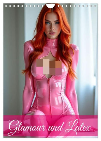 Glamour & Latex (Wandkalender 2027 DIN A4 hoch), CALVENDO Monatskalender