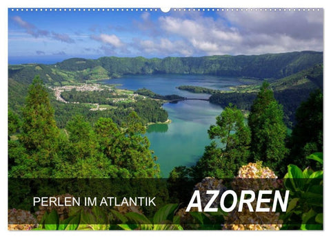 Perlen im Atlantik - Azoren (Wandkalender 2027 DIN A2 quer), CALVENDO Monatskalender
