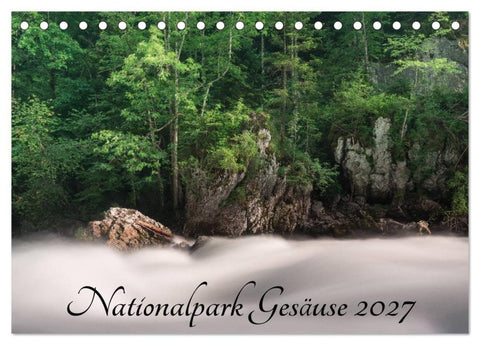 Nationalpark Gesäuse (Tischkalender 2027 DIN A5 quer), CALVENDO Monatskalender
