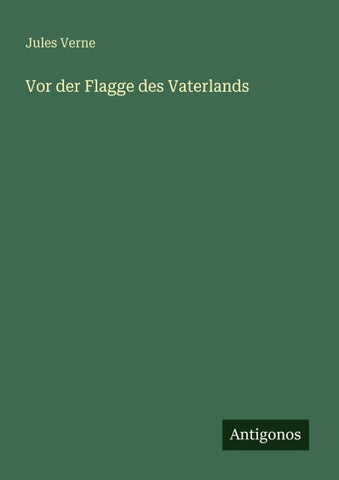Vor der Flagge des Vaterlands