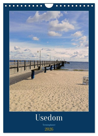 Usedom Ostsee - Terminplaner (Wandkalender 2026 DIN A4 hoch), CALVENDO Monatskalender