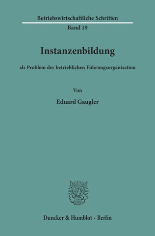 Instanzenbildung