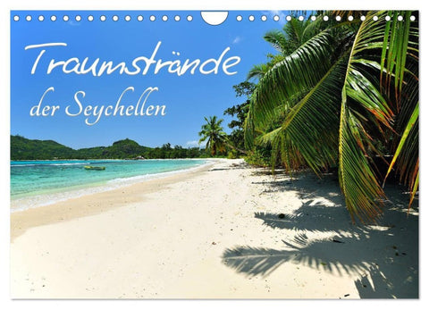 Traumstrände der Seychellen (Wandkalender 2027 DIN A4 quer), CALVENDO Monatskalender