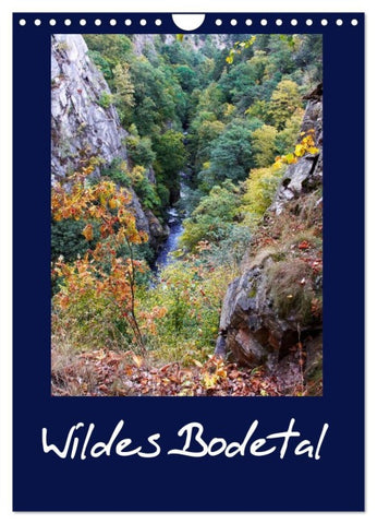 Wildes Bodetal (Wandkalender 2026 DIN A4 hoch), CALVENDO Monatskalender