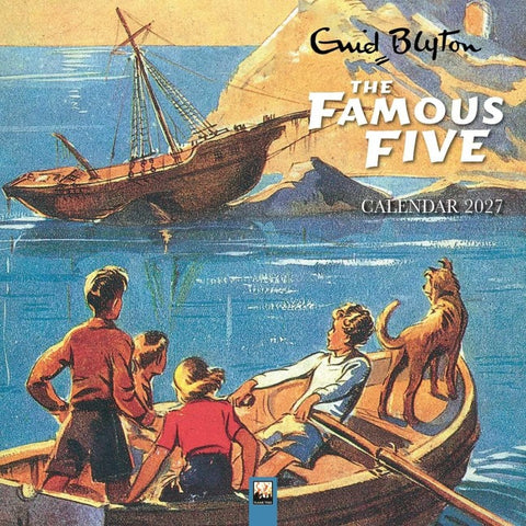 Enid Blyton: The Famous Five – Fünf Freunde 2027 – Original Flame Tree Publishing-Kalender [Kalender]