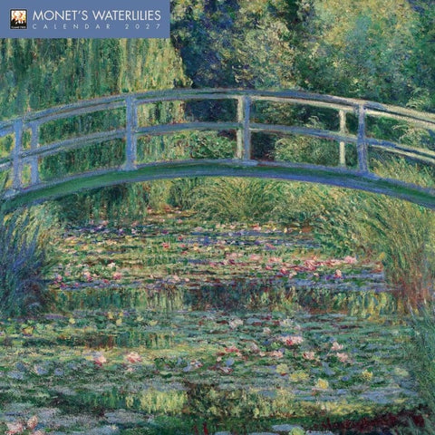 Monet’s Waterlilies – Monets Seerosen 2027 – Original Flame Tree Publishing-Kalender [Kalender]