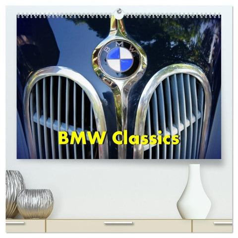 BMW Classics (hochwertiger Premium Wandkalender 2027 DIN A2 quer), Kunstdruck in Hochglanz