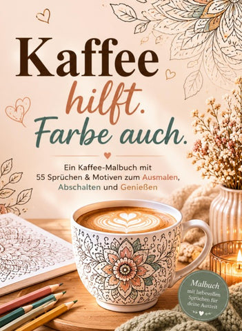 Kaffee hilft. Farbe auch.