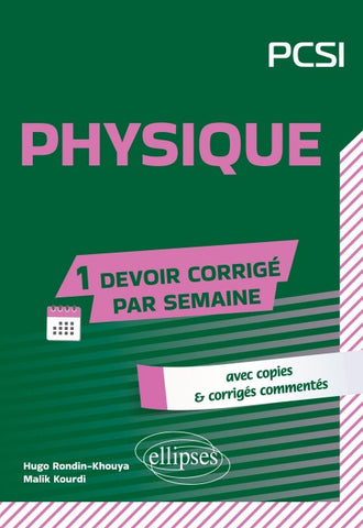 Physique. PCSI
