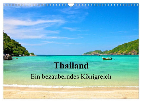 Thailand - Ein bezauberndes Königreich (Wandkalender 2026 DIN A3 quer), CALVENDO Monatskalender