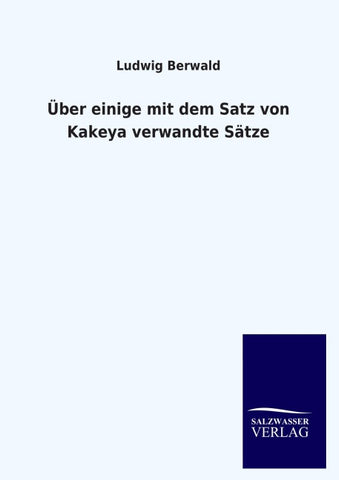 Über einige mit dem Satz von Kakeya verwandte Sätze
