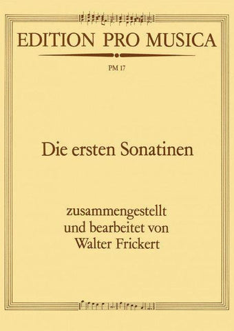 Die ersten Sonatinen