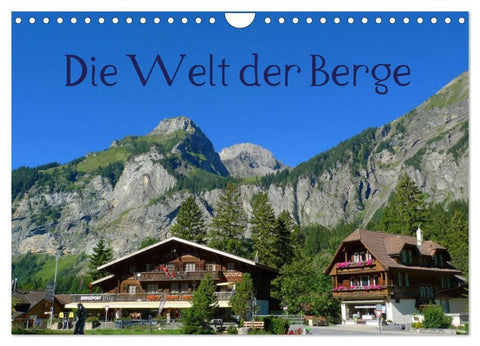 Die Welt der Berge (Wandkalender 2027 DIN A4 quer), CALVENDO Monatskalender