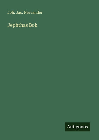 Jephthas Bok