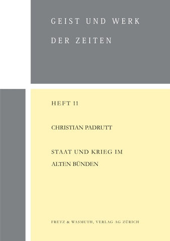 Staat und Krieg im alten Bünden