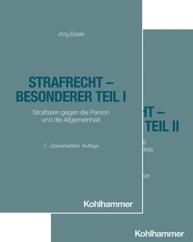 Strafrecht - Besonderer Teil I + Besonderer Teil II - Paket