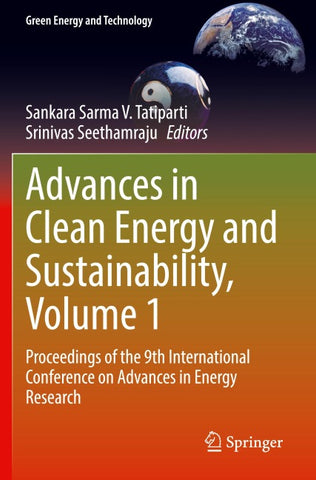 Advances in Clean Energy and Sustainability, Volume 1