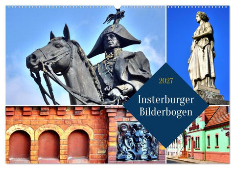Insterburger Bilderbogen (Wandkalender 2027 DIN A2 quer), CALVENDO Monatskalender