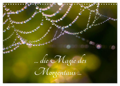 ... die Magie des Morgentaus... (Wandkalender 2027 DIN A3 quer), CALVENDO Monatskalender