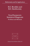 Non-Parametric Statistical Diagnosis