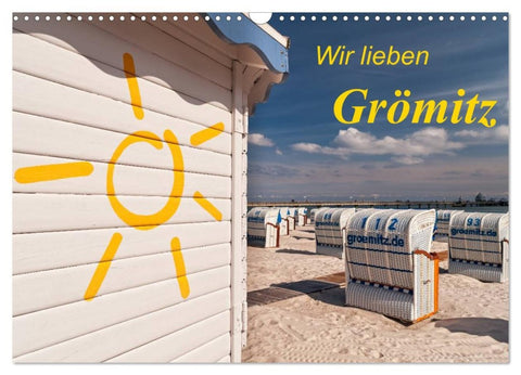 Wir lieben Grömitz (Wandkalender 2026 DIN A3 quer), CALVENDO Monatskalender