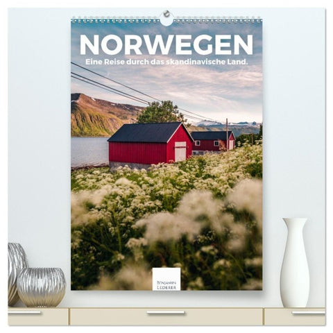 Norwegen - Eine Reise durch das skandinavische Land. (hochwertiger Premium Wandkalender 2027 DIN A2 hoch), Kunstdruck in Hochglanz