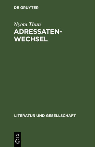 Adressatenwechsel