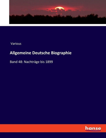 Allgemeine Deutsche Biographie