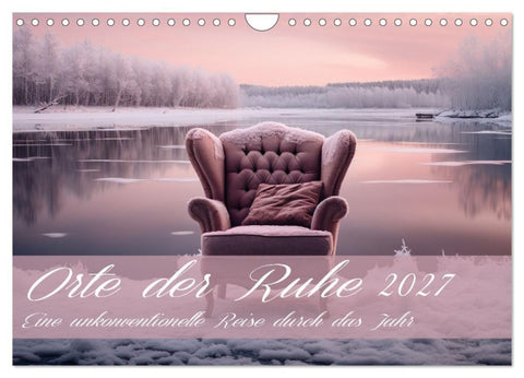 Orte der Ruhe (Wandkalender 2027 DIN A4 quer), CALVENDO Monatskalender