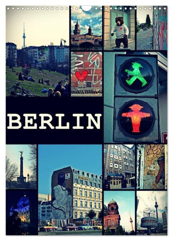 BERLIN / vertikal (Wandkalender 2027 DIN A3 hoch), CALVENDO Monatskalender