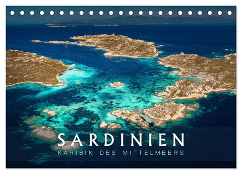 Sardinien - Karibik des Mittelmeers (Tischkalender 2027 DIN A5 quer), CALVENDO Monatskalender