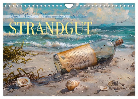 Strandgut (Wandkalender 2027 DIN A4 quer), CALVENDO Monatskalender