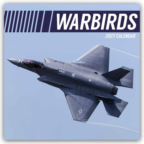 Warbirds – Kampfflugzeuge 2027 – 16-Monatskalender