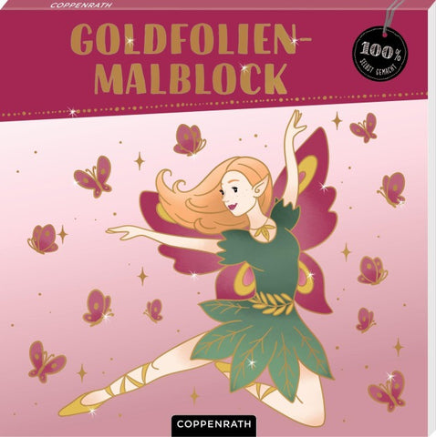 Goldfolien-Malblock