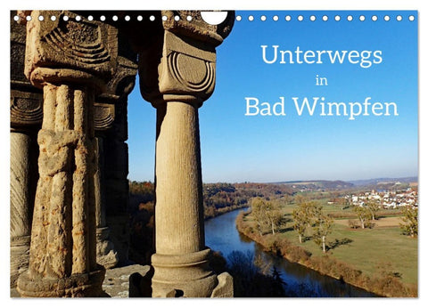 Unterwegs in Bad Wimpfen (Wandkalender 2026 DIN A4 quer), CALVENDO Monatskalender