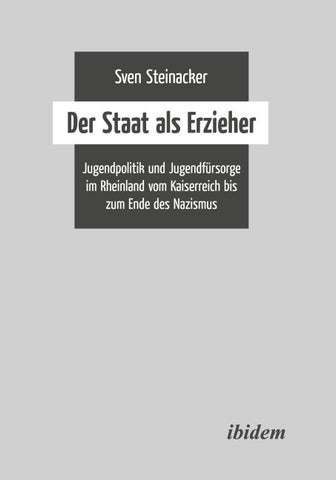 Der Staat als Erzieher