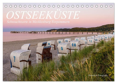 OSTSEEKÜSTE Sehnsuchtsorte in Mecklenburg-Vorpommern (Tischkalender 2027 DIN A5 quer), CALVENDO Monatskalender