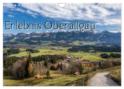 Erlebnis Oberallgäu (Wandkalender 2026 DIN A4 quer), CALVENDO Monatskalender
