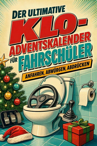 Der ultimative Klo-Adventskalender für Fahrschüler