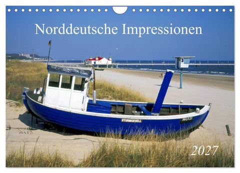 Norddeutsche Impressionen (Wandkalender 2027 DIN A4 quer), CALVENDO Monatskalender
