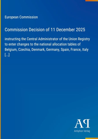 Commission Decision of 11 December 2025