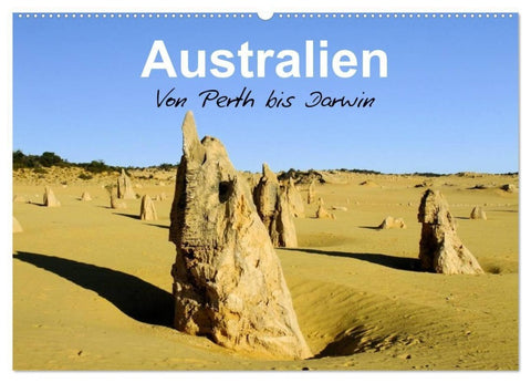 Australien - Von Perth bis Darwin (Wandkalender 2027 DIN A2 quer), CALVENDO Monatskalender