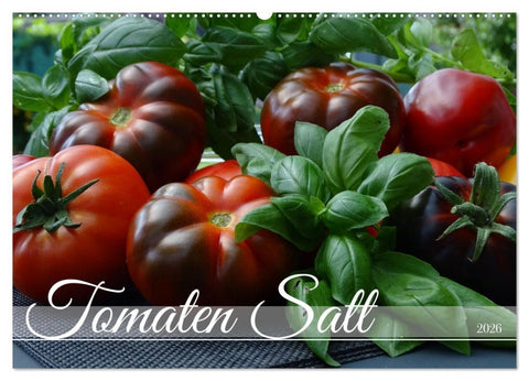 Tomaten Satt (Wandkalender 2026 DIN A2 quer), CALVENDO Monatskalender