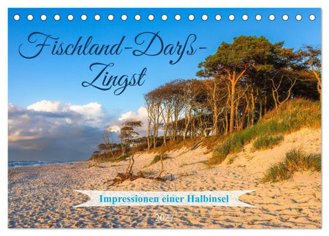 Fischland-Darß-Zingst 2027 Impressionen einer Halbinsel (Tischkalender 2027 DIN A5 quer), CALVENDO Monatskalender