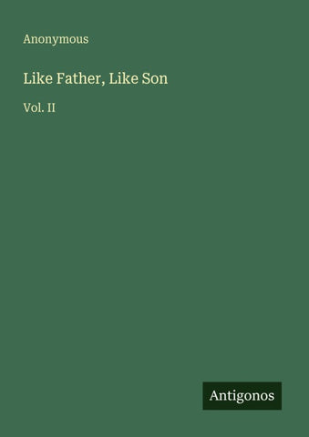Like Father, Like Son