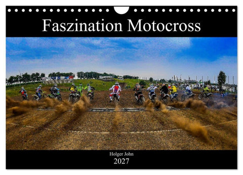 Blickpunkte Motocross (Wandkalender 2027 DIN A4 quer), CALVENDO Monatskalender
