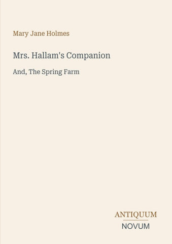 Mrs. Hallam's Companion